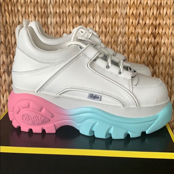 NIB Buffalo London 💕Candy Platform Sneakers - Picture 5 of 8